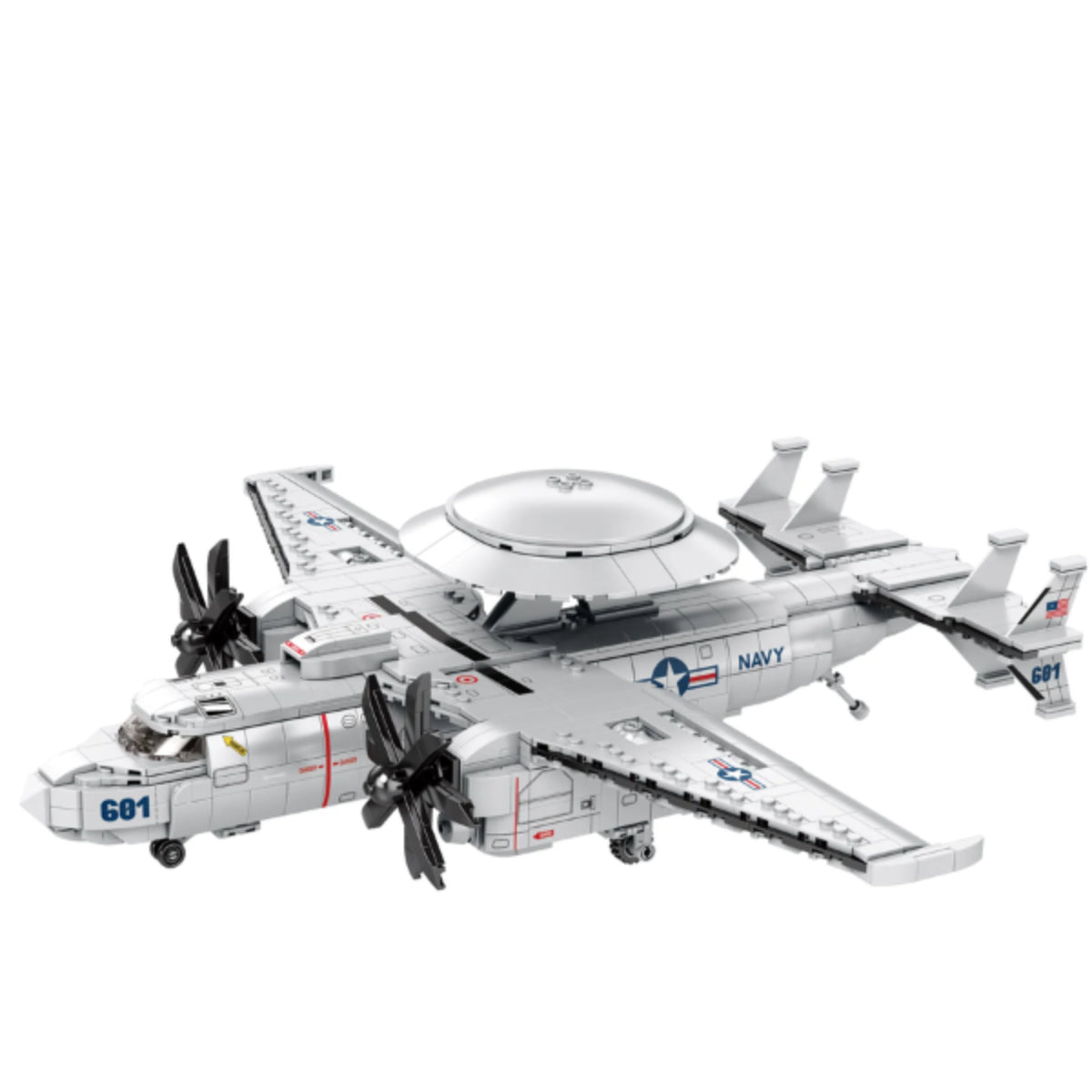 Reobrix 33029 Frühwarnflugzeug Klemmbaustein 1144 Teile ab 14