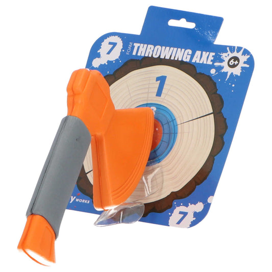 JollyPlay Spielaxt – Wurfspiel aus Schaumstoff für Indoor & Outdoor