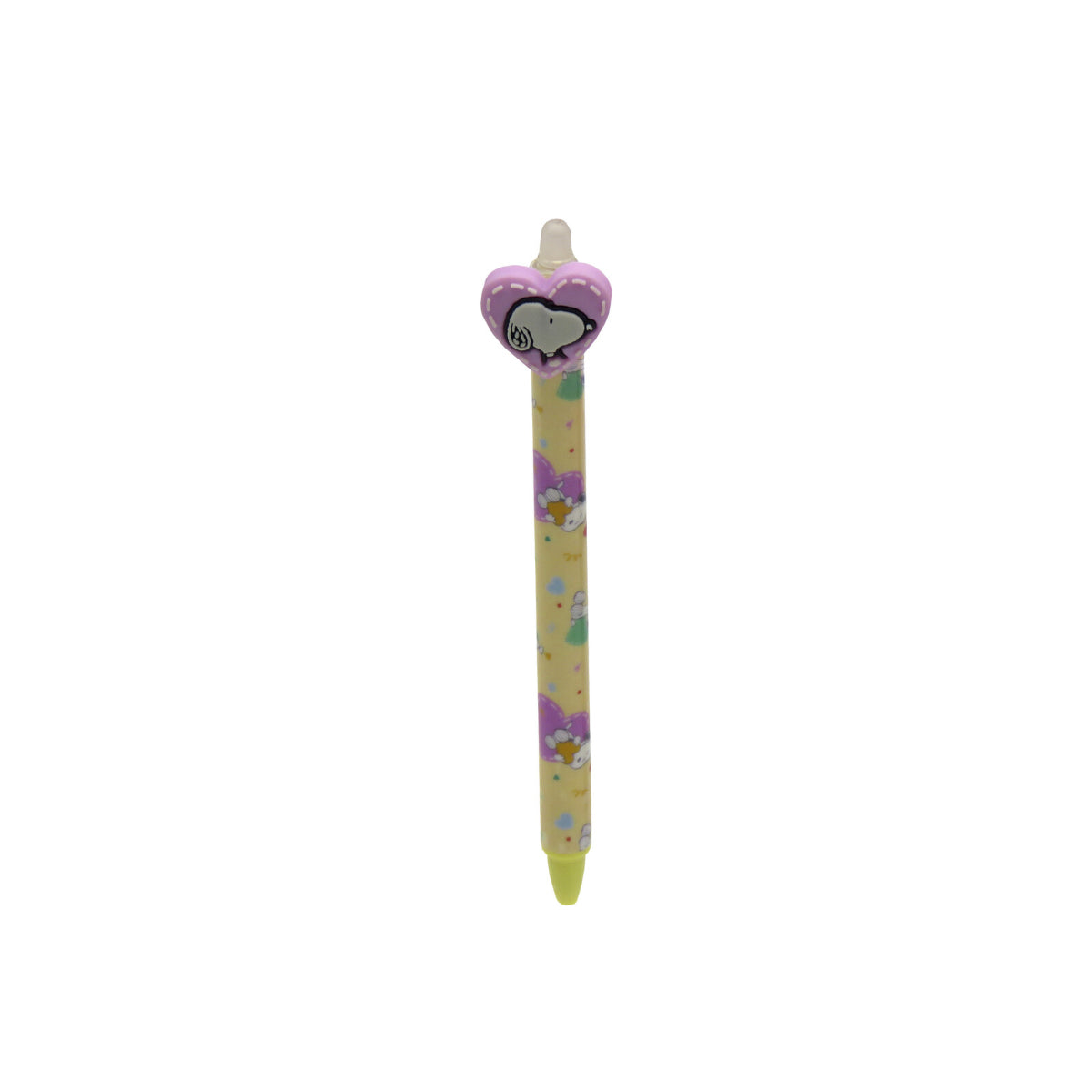 Snoopy 3 Stück löschbarer Stift mit blauer Tinte Schreibstift mit Klickmechanik