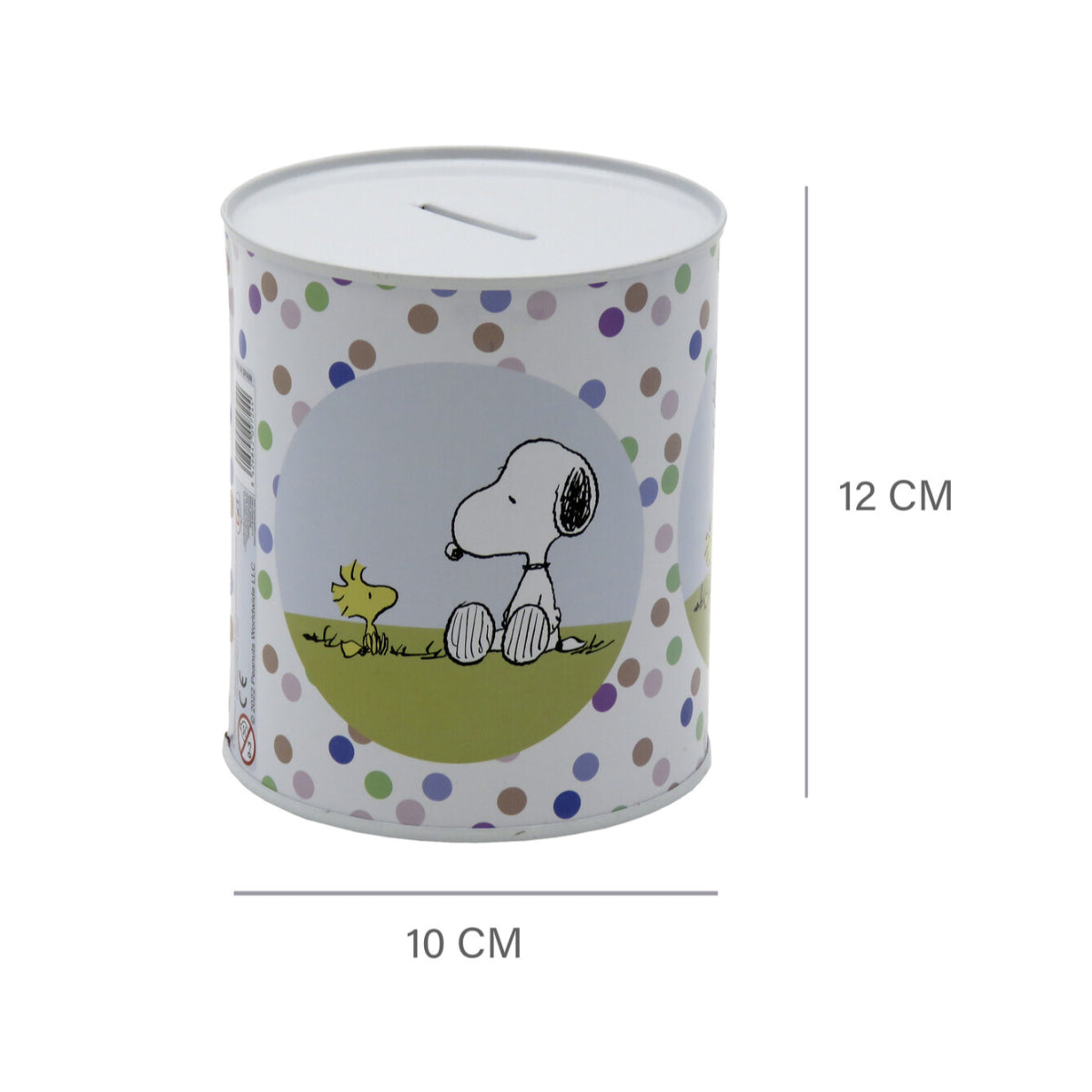 Snoopy Spardose mittel Sparbüchse Geldbox Münzbox Deko 10x10x12 cm
