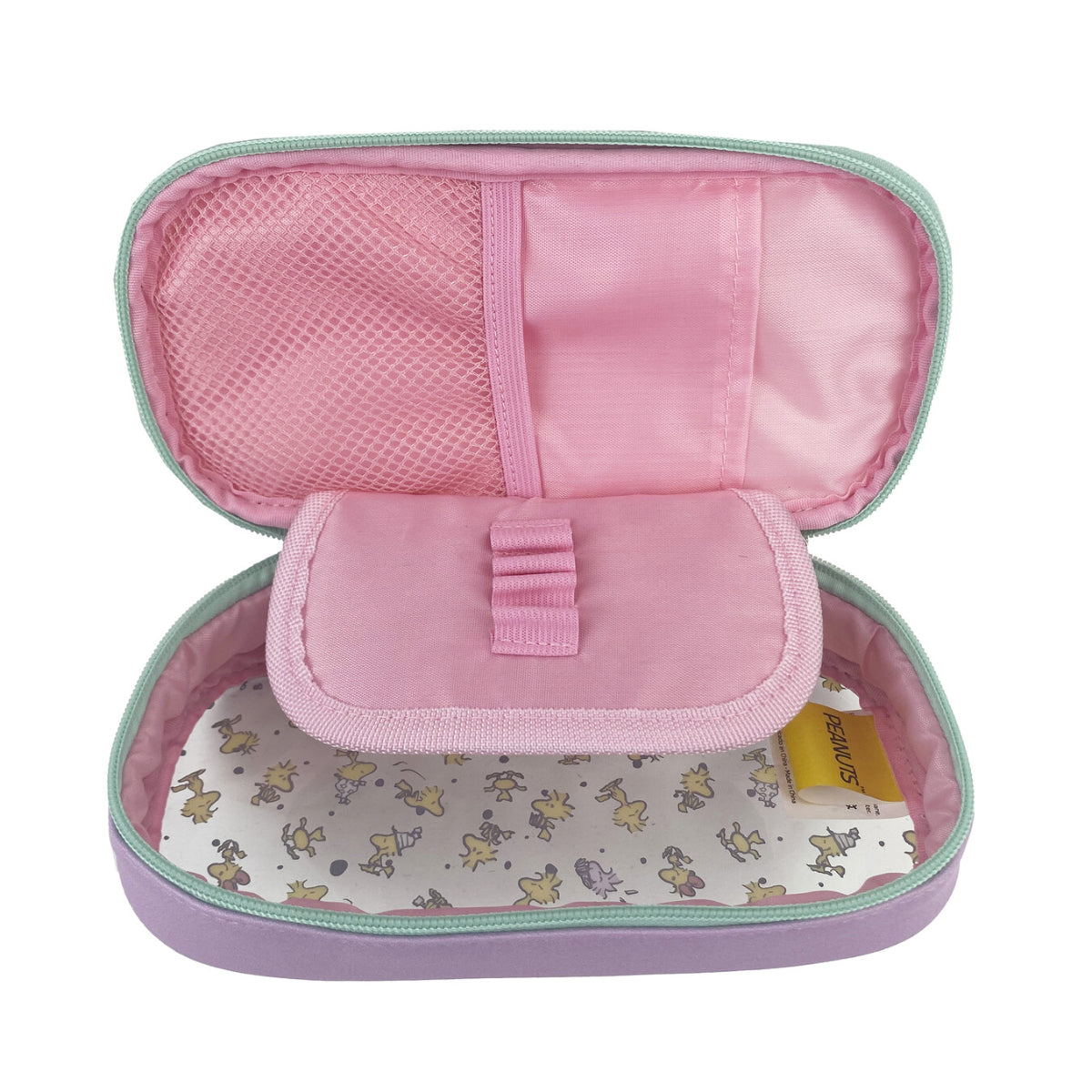 Snoopy Federmäppchen 3 Fächer Etui Organizer 21 cm