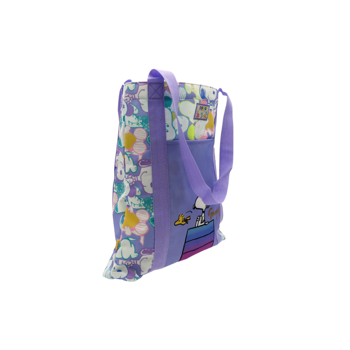 Snoopy Stofftasche Shopper Tragetasche mit Tasche Einkaufstasche 35x41 cm