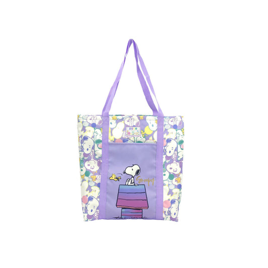 Snoopy Stofftasche Shopper Tragetasche mit Tasche Einkaufstasche 35x41 cm