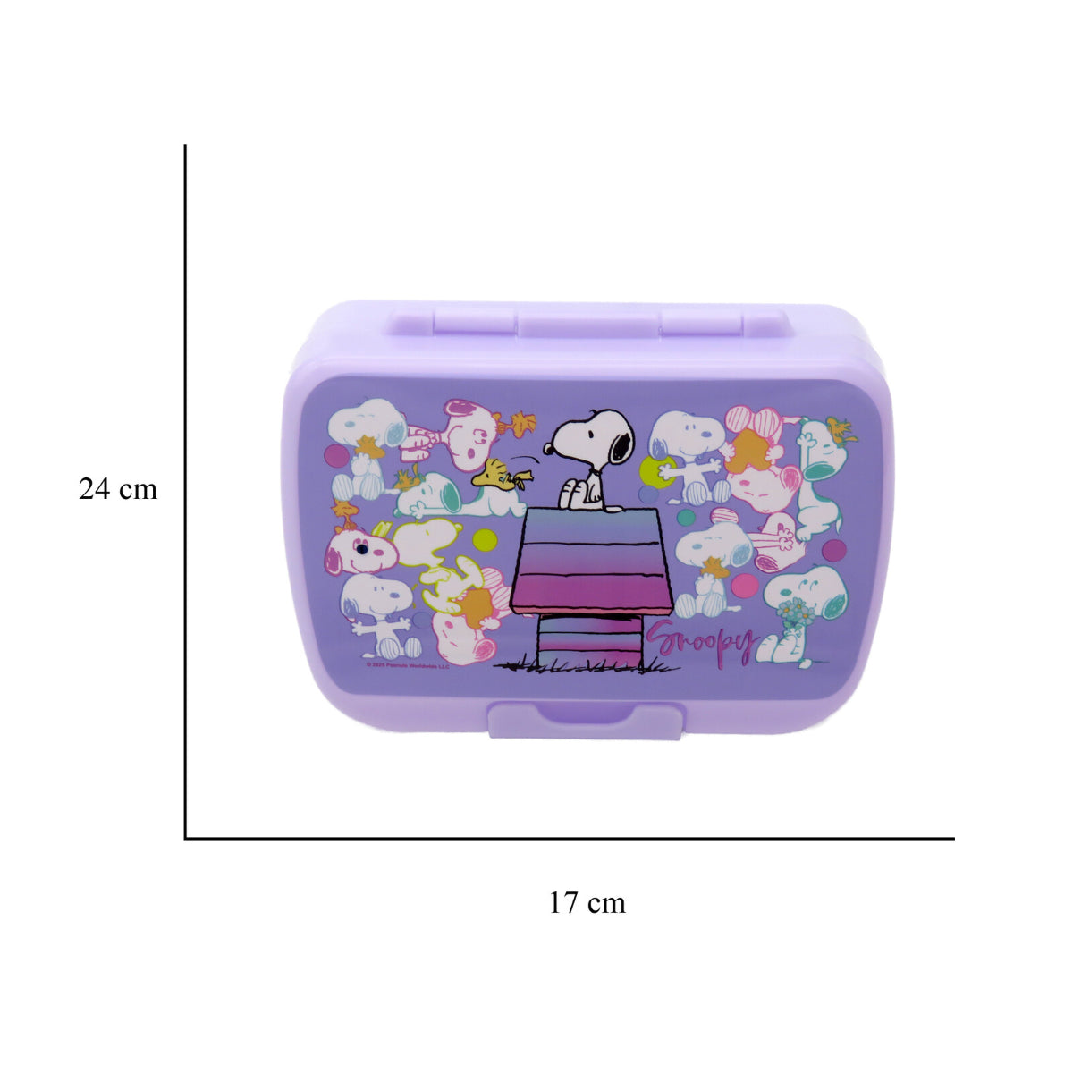 Snoopy Brotdose Lunchbox Sandwichbox Kinder Jausenbox Pausenbox 16x12x6 cm