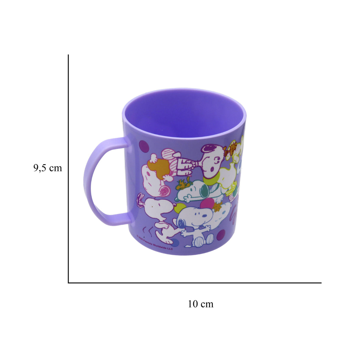 Snoopy Mikrowellenbecher 340 ml Frühstückstasse Kinderbecher Trinkbecher