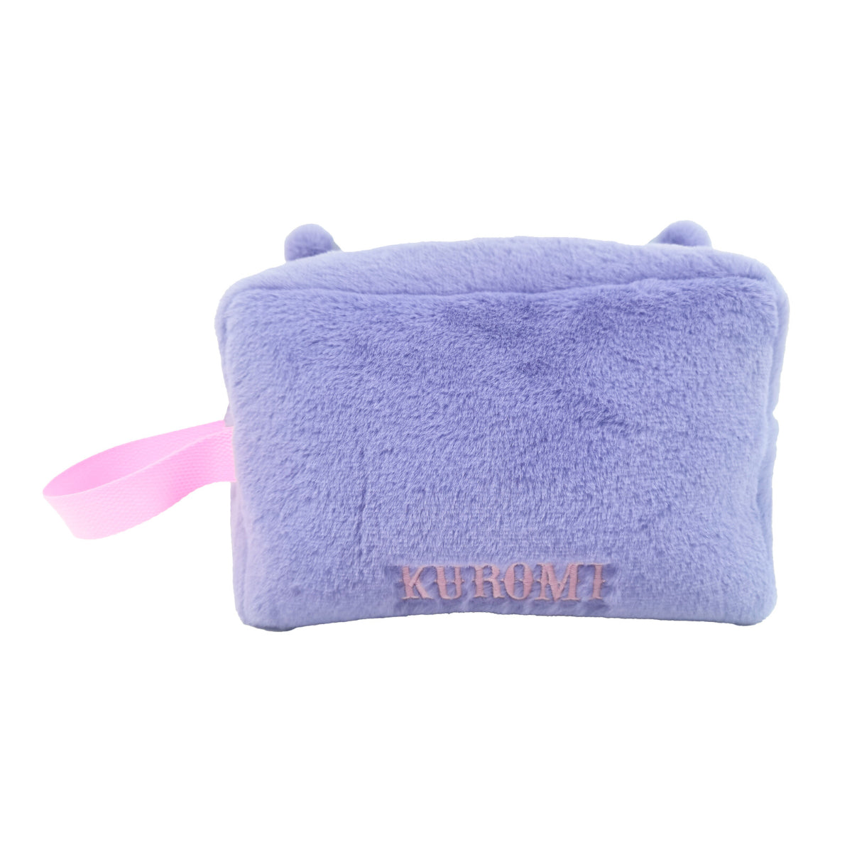 Sanrio Kuromi und Hello Kitty Kulturbeutel wendbar Plüsch Kosmetiktasche 24x20 cm