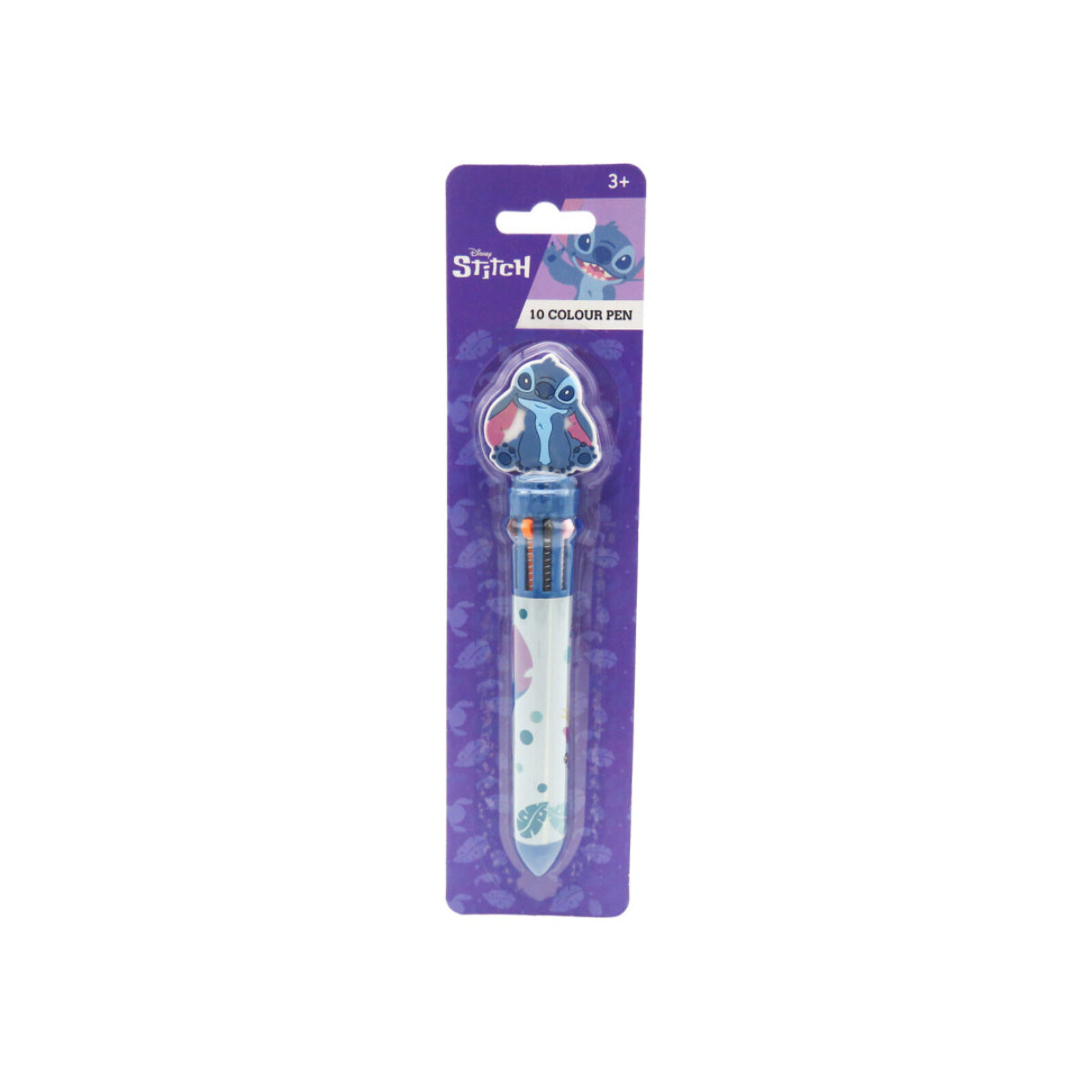 Disney Stitch Mehrfarbkugelschreiber 10 Farben Schreibstift Schulbedarf