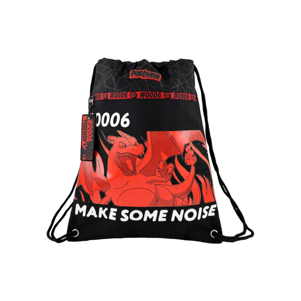 Pokémon Twilight Champions Charizard Turnbeutel Sportbeutel Kinder Rucksack 42 cm