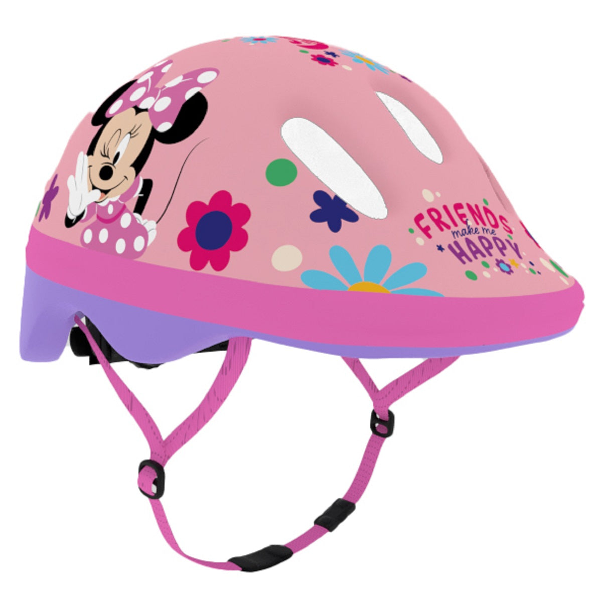 Disney Minnie Kinderhelm XS Sicherer Kopfschutz für junge Radfahrer (44-48 cm)