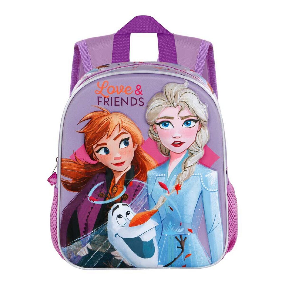 Frozen 3D Rucksack – Rosa Design für kleine Elsa-Fans