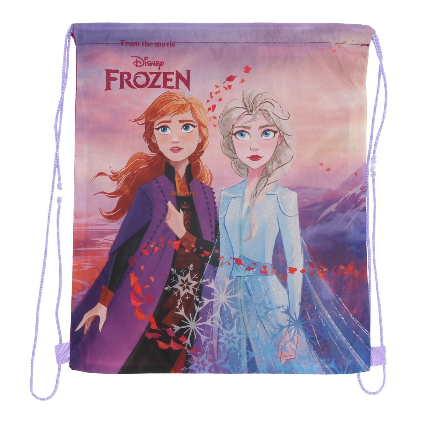 Disney Frozen Gymbag für Mädchen für Alltag und Aktivitäten 35 × 40 cm