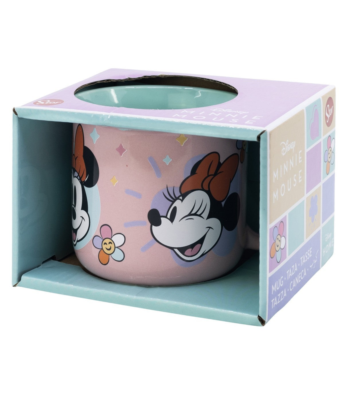 Disney Minnie Mouse Geschenkbox Tasse 355 ml Keramiktasse für Heißgetränke
