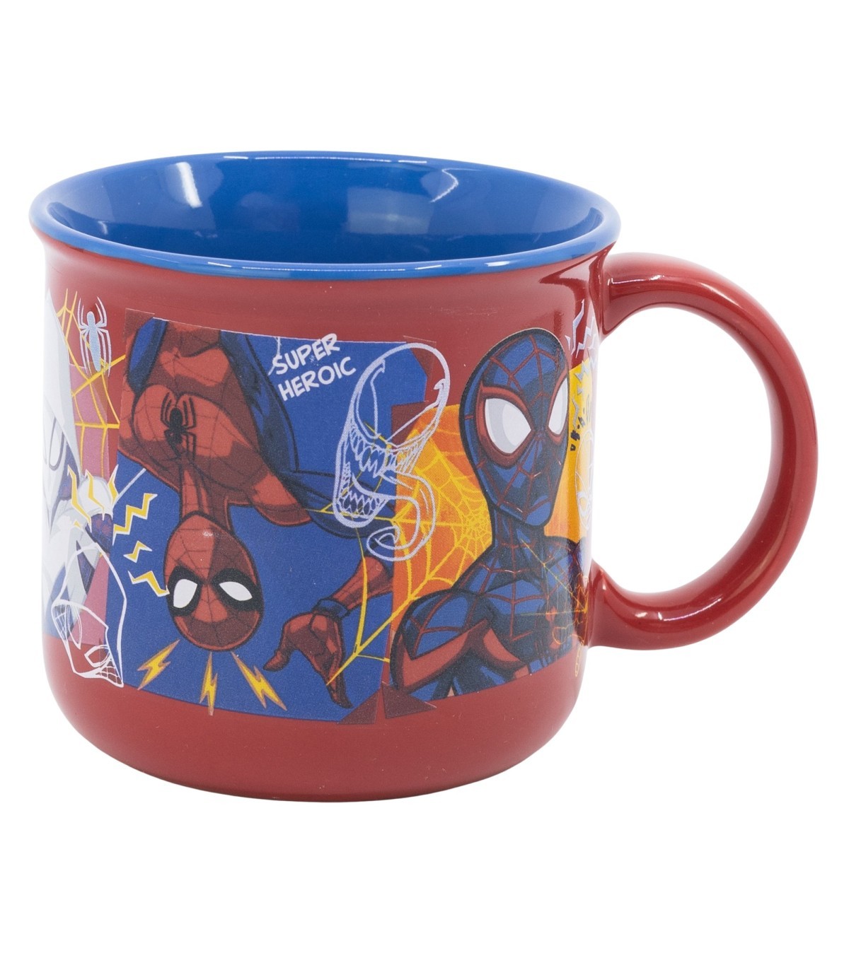Marvel Spiderman Geschenkbox Tasse 355 ml Keramiktasse für Heißgetränke