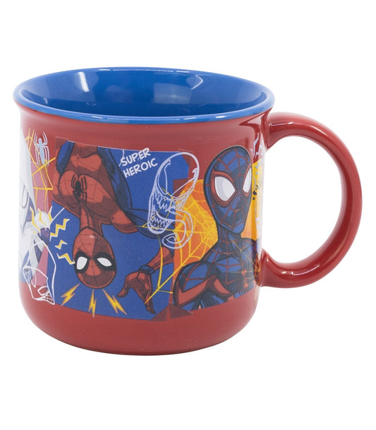 Marvel Spiderman Geschenkbox Tasse 355 ml Keramiktasse für Heißgetränke