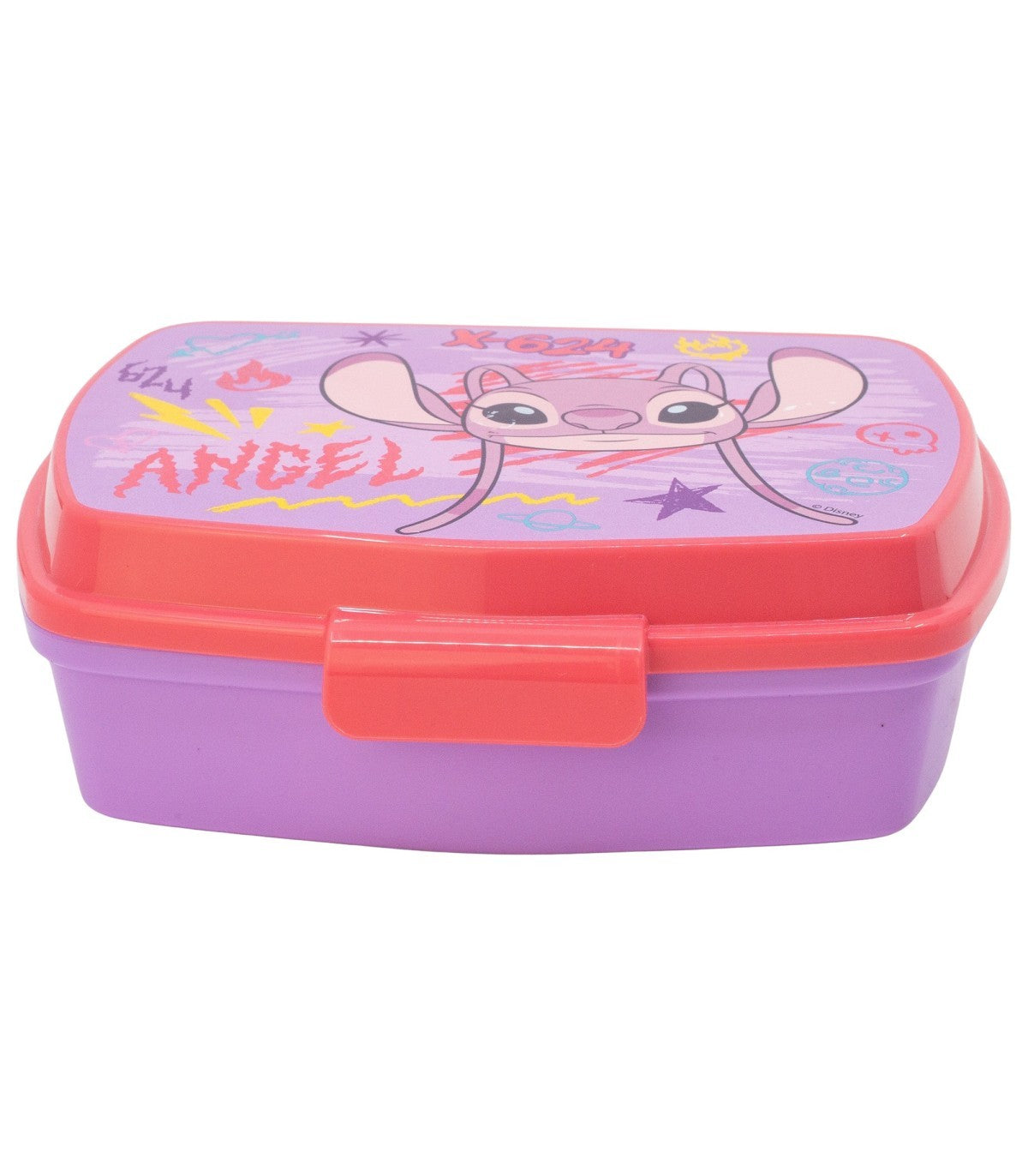 Disney Stitch Angel Lunchbox Kinder Brotdose für Schule Freizeit und Ausflug