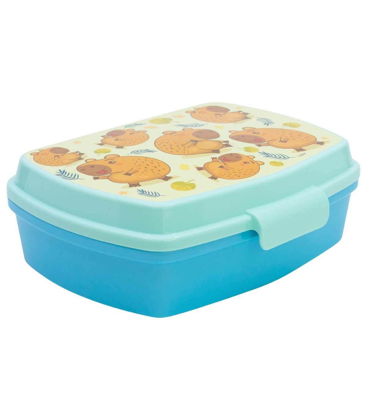 Capibara Lunchbox Kinder Brotdose für Schule Freizeit und Ausflug