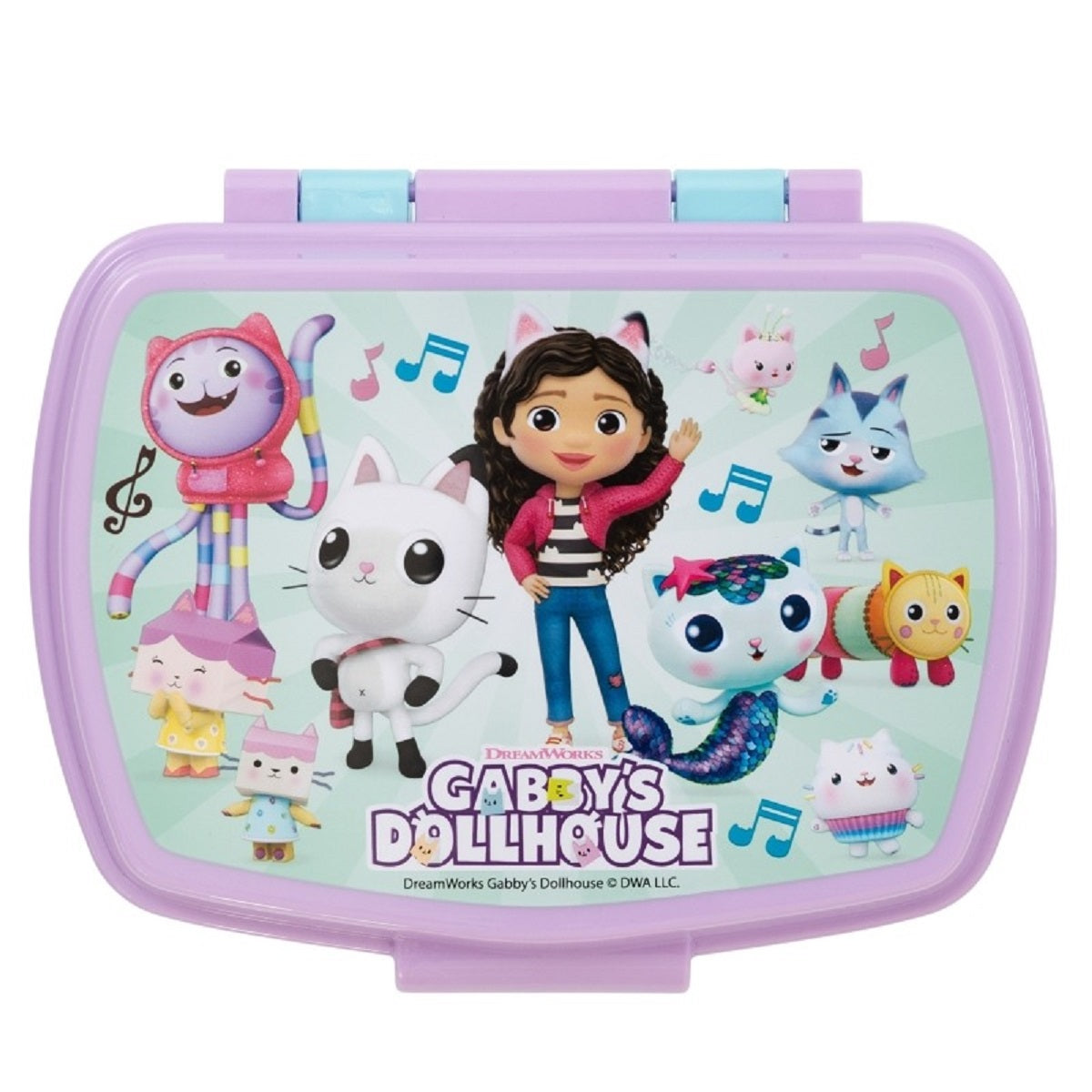 Gabby´s Dollhouse Kinder Brotdose – Lunchbox Pausenbox Schulbrotbox