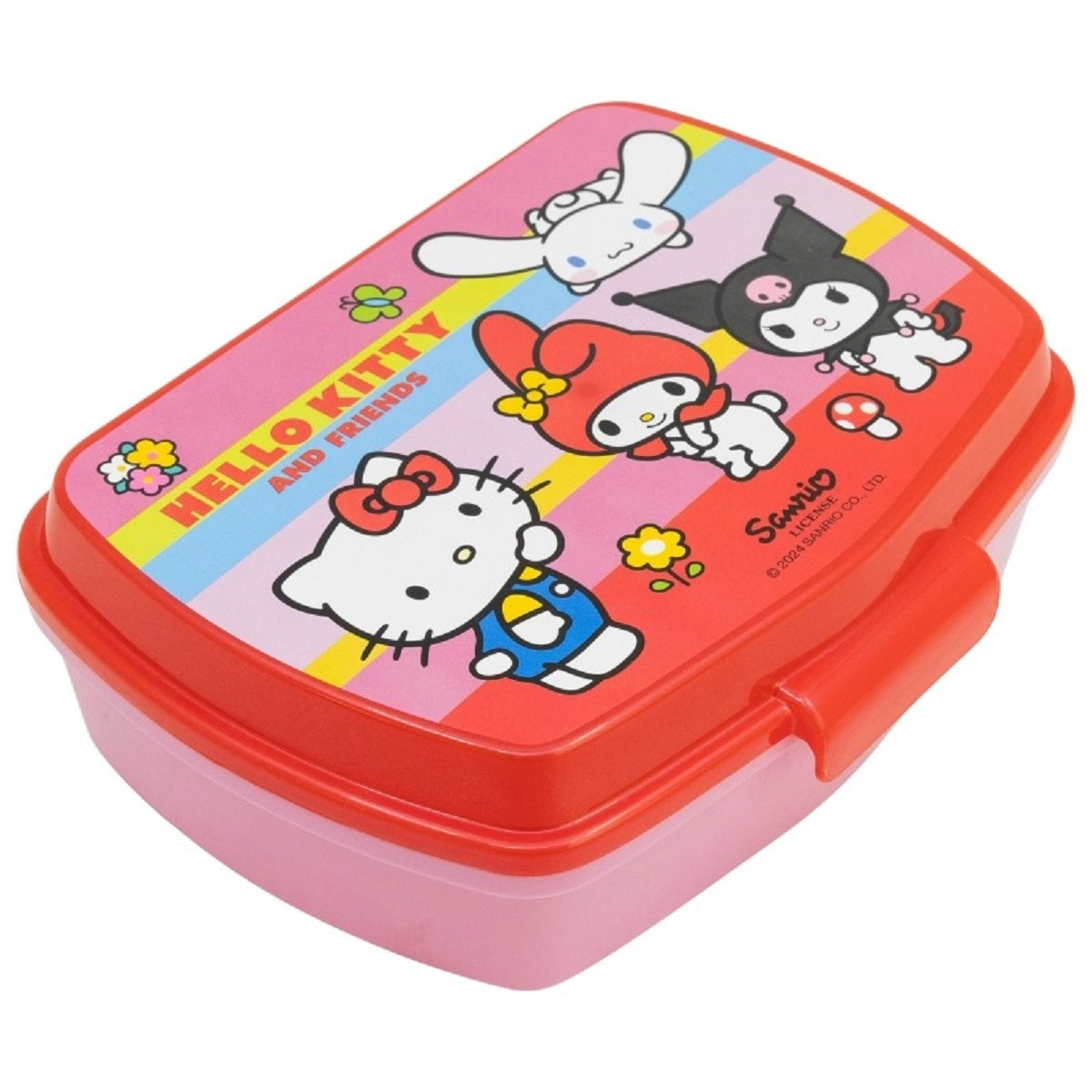 Hello Kitty Kinder Brotdose – Lunchbox Pausenbox Schulbrotbox