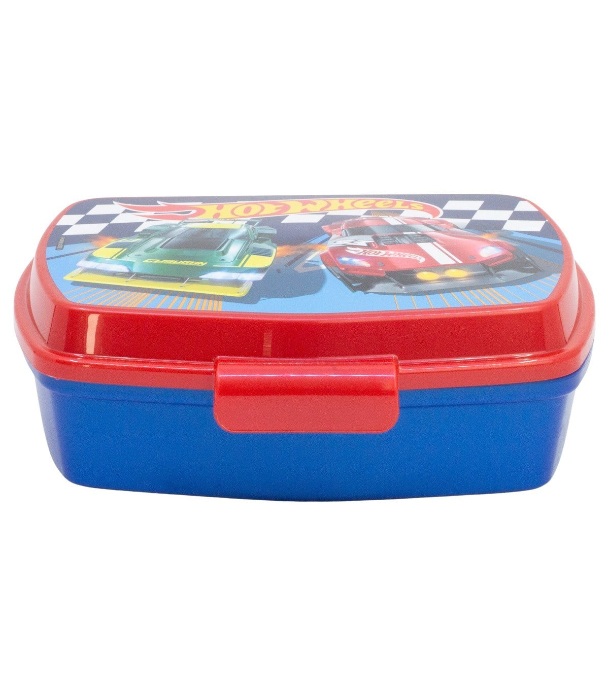 Hot Wheels Lunchbox Kinder Brotdose für Schule Freizeit und Ausflug