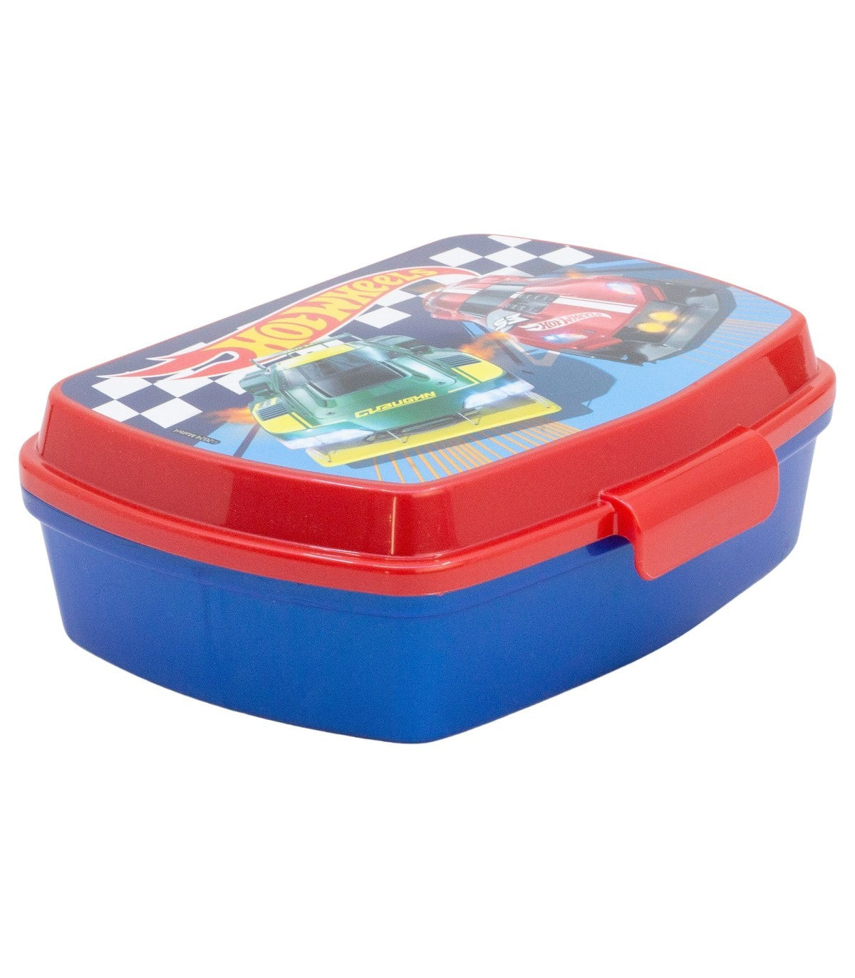 Hot Wheels Lunchbox Kinder Brotdose für Schule Freizeit und Ausflug