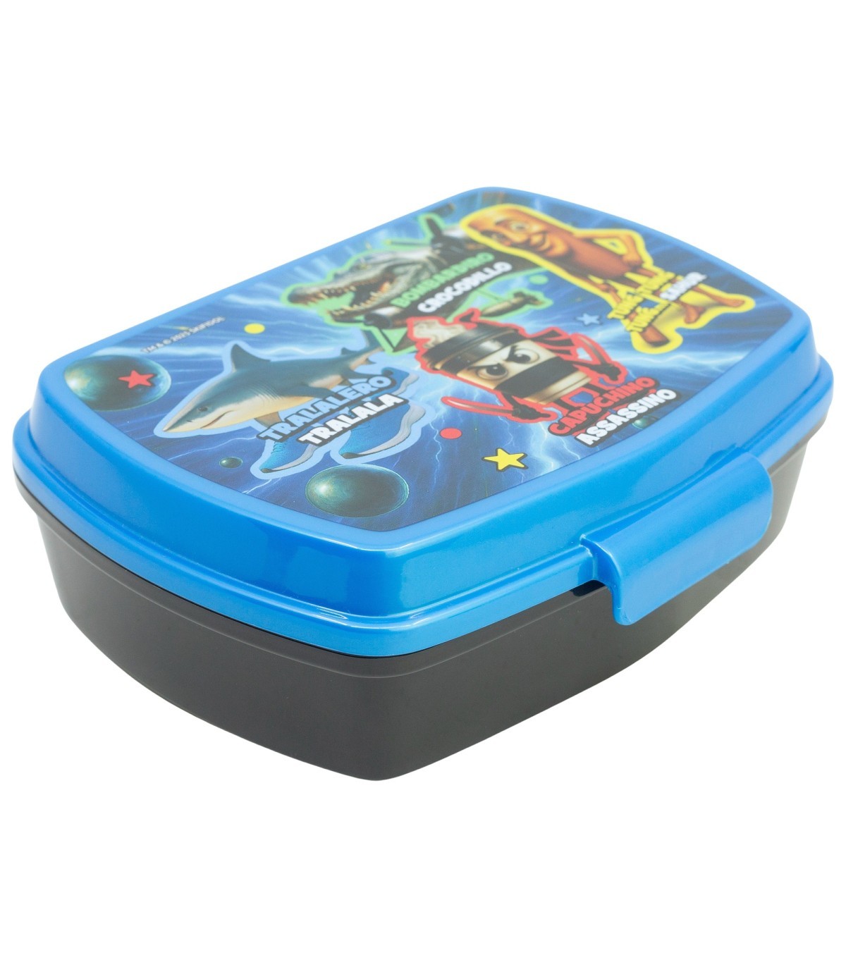 Italian Brainrot Lunchbox Kinder Brotdose für Schule Freizeit und Ausflug
