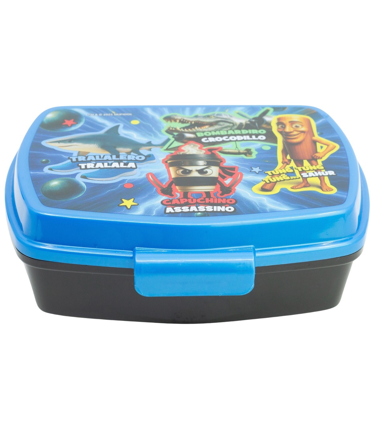 Italian Brainrot Lunchbox Kinder Brotdose für Schule Freizeit und Ausflug