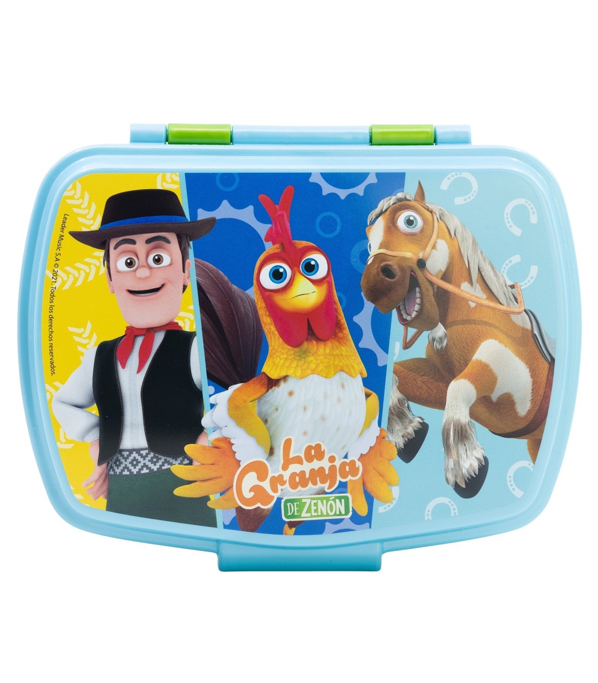 La Granja De Zenon Lunchbox Kinder Brotdose für Schule Freizeit und Ausflug
