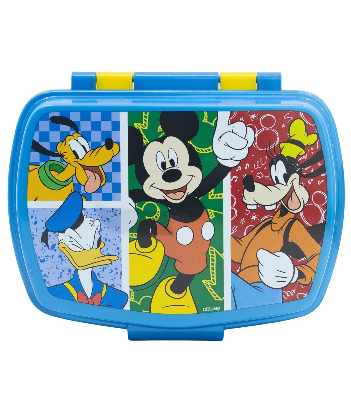 Disney Mickey Mouse Lunchbox Kinder Brotdose für Schule Freizeit und Ausflug