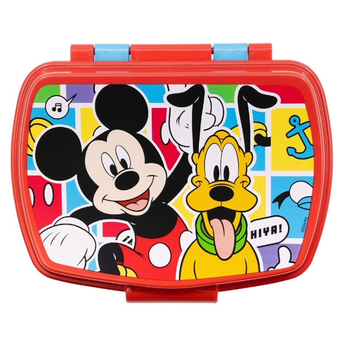 Disney Mickey Mouse Kinder Brotdose – Lunchbox Pausenbox Schulbrotbox