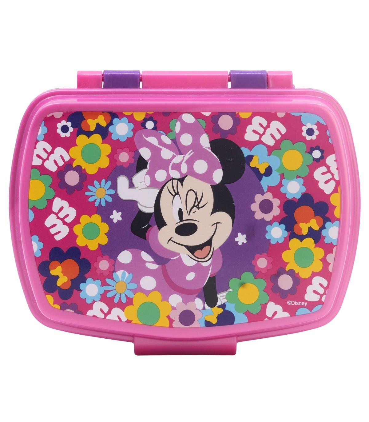 Disney Minnie Mouse Lunchbox Kinder Brotdose für Schule Freizeit und Ausflug