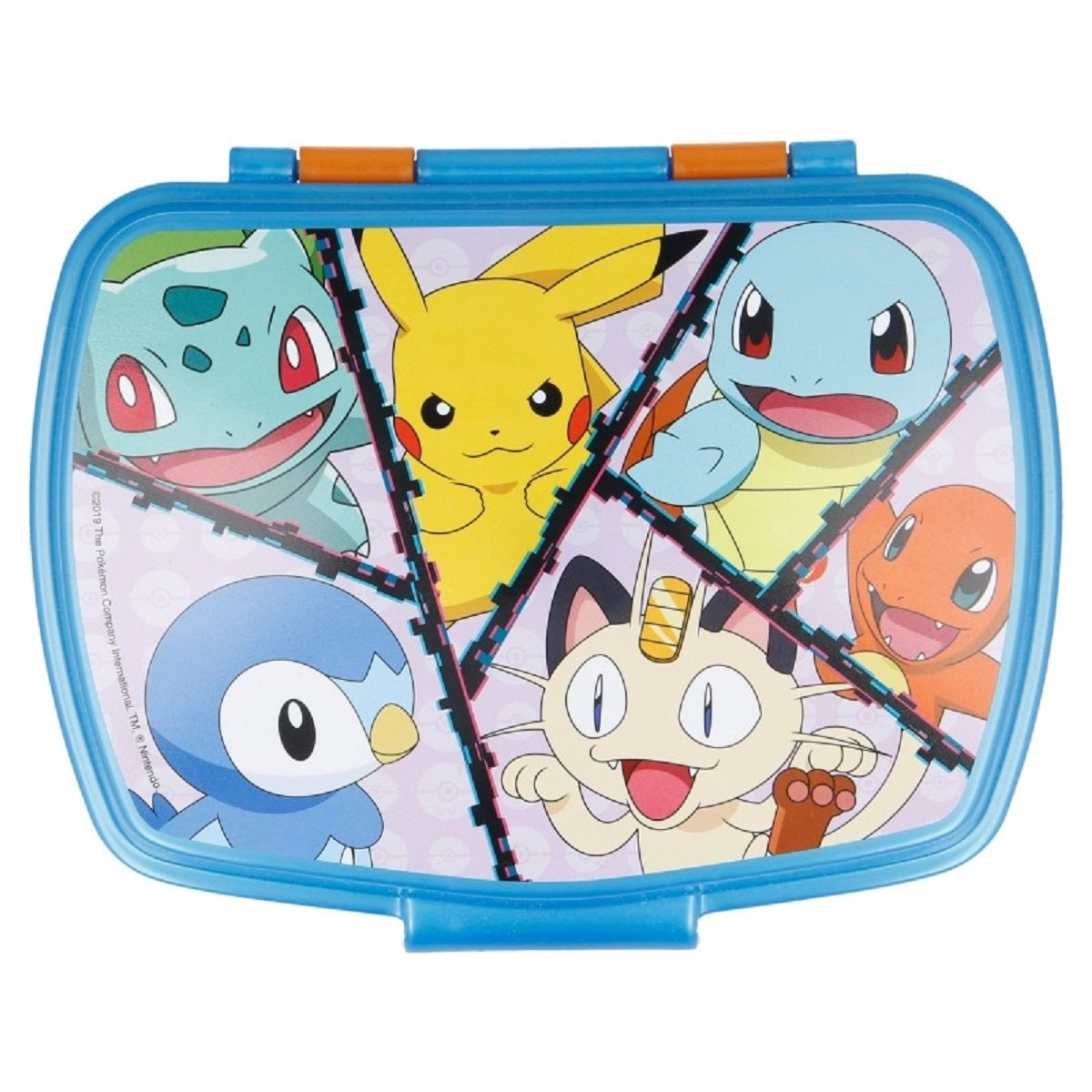 Pokemon Kinder Brotdose – Lunchbox Pausenbox Schulbrotbox