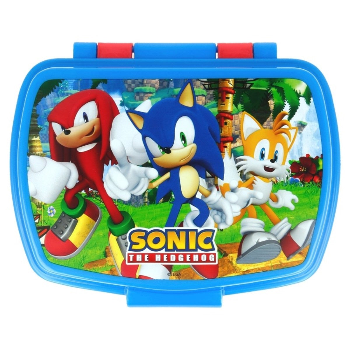 Sonic the Hedgehog Kinder Brotdose – Lunchbox Pausenbox Schulbrotbox