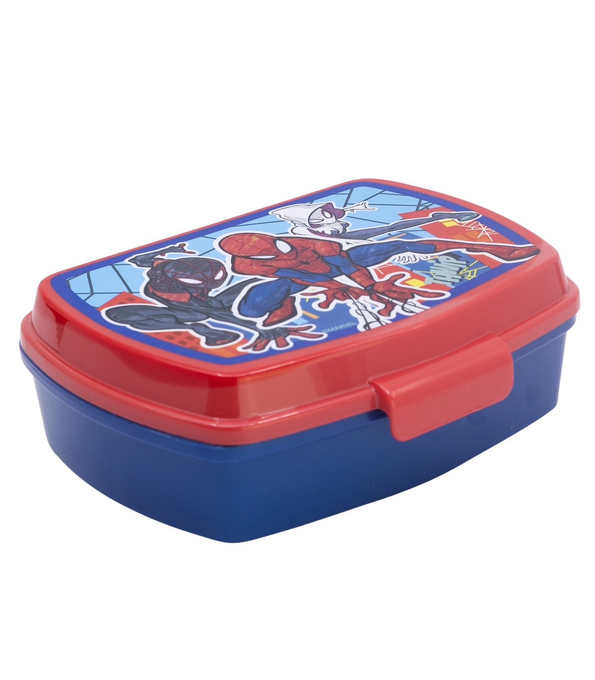 Marvel Spiderman Lunchbox Kinder Brotdose für Schule Freizeit und Ausflug