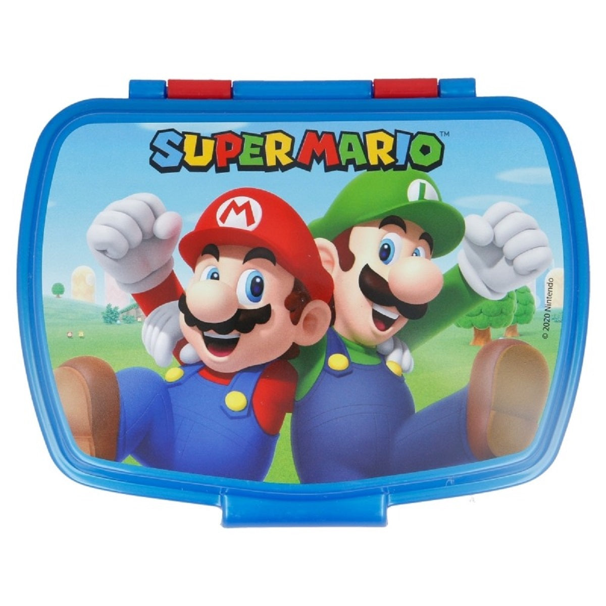 Super Mario Kinder Brotdose – Lunchbox Pausenbox Schulbrotbox