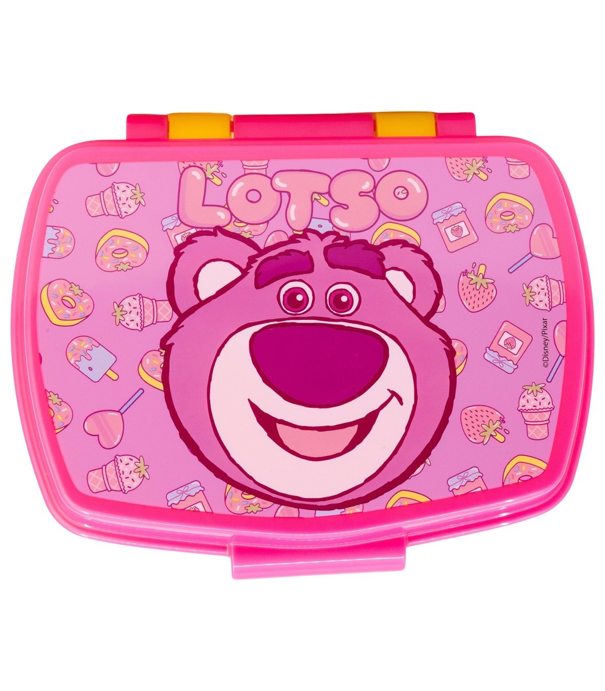Disney Lotso Lunchbox Kinder Brotdose für Schule Freizeit und Ausflug
