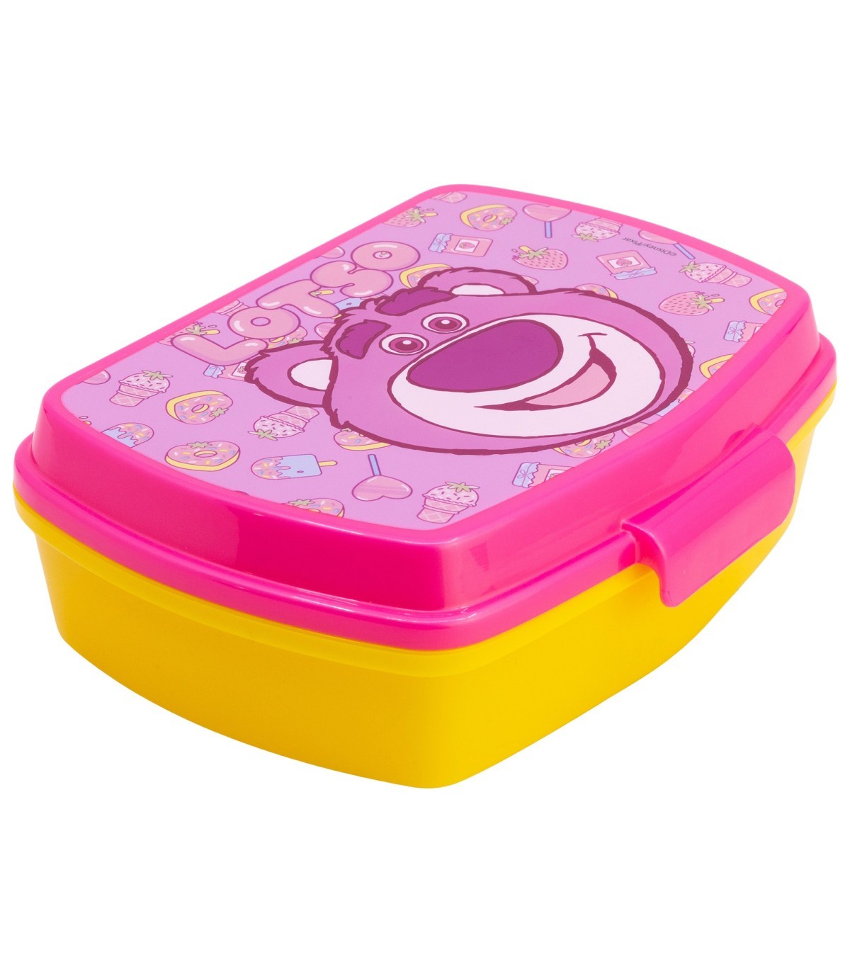 Disney Lotso Lunchbox Kinder Brotdose für Schule Freizeit und Ausflug