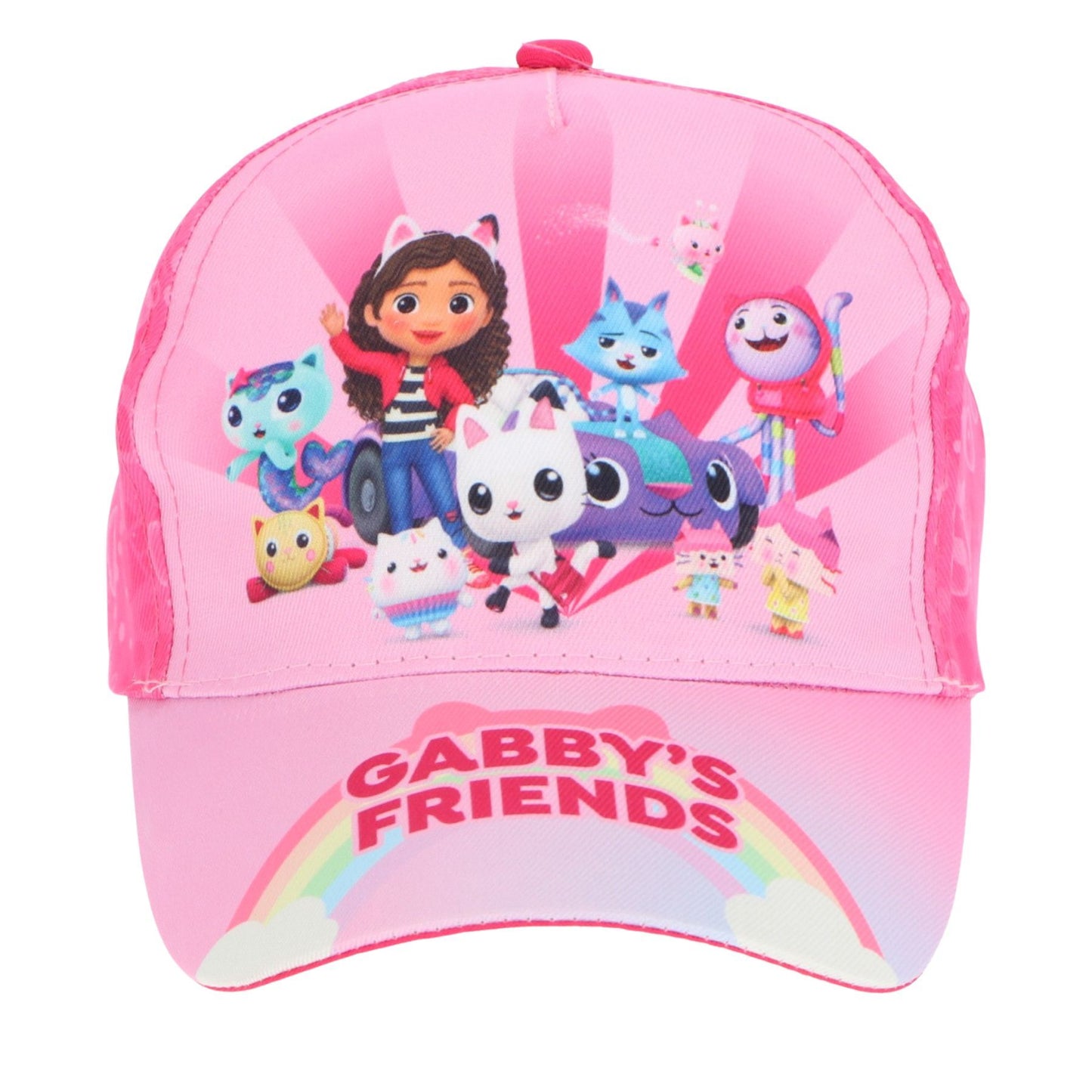 Gabby's Dollhouse Sonnenmütze – Cap für Kinder mit UV-Schutz & verstellbarem Verschluss