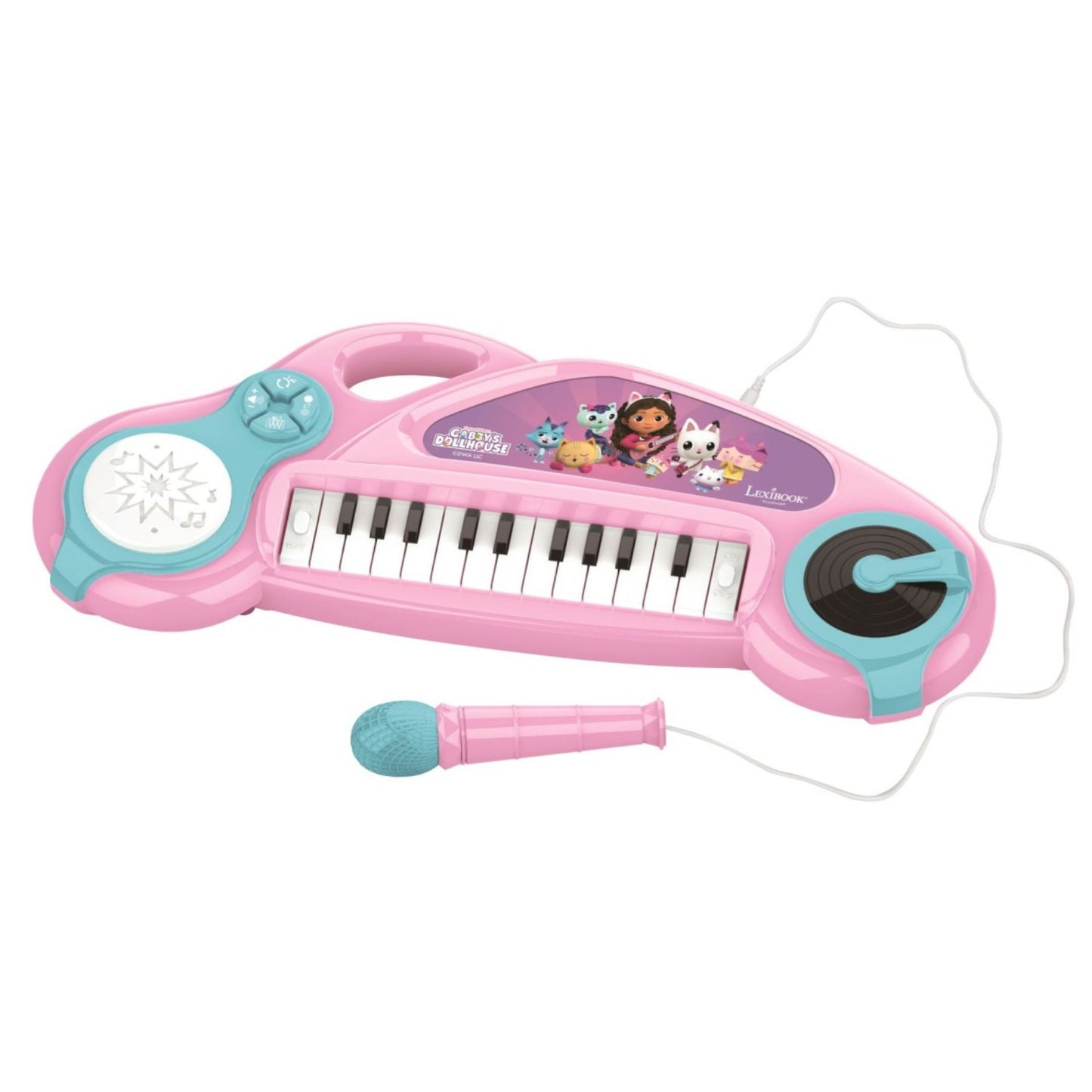 Gabby's Dollhouse Beleuchtete Tastatur Für kleine Musikerinnen!