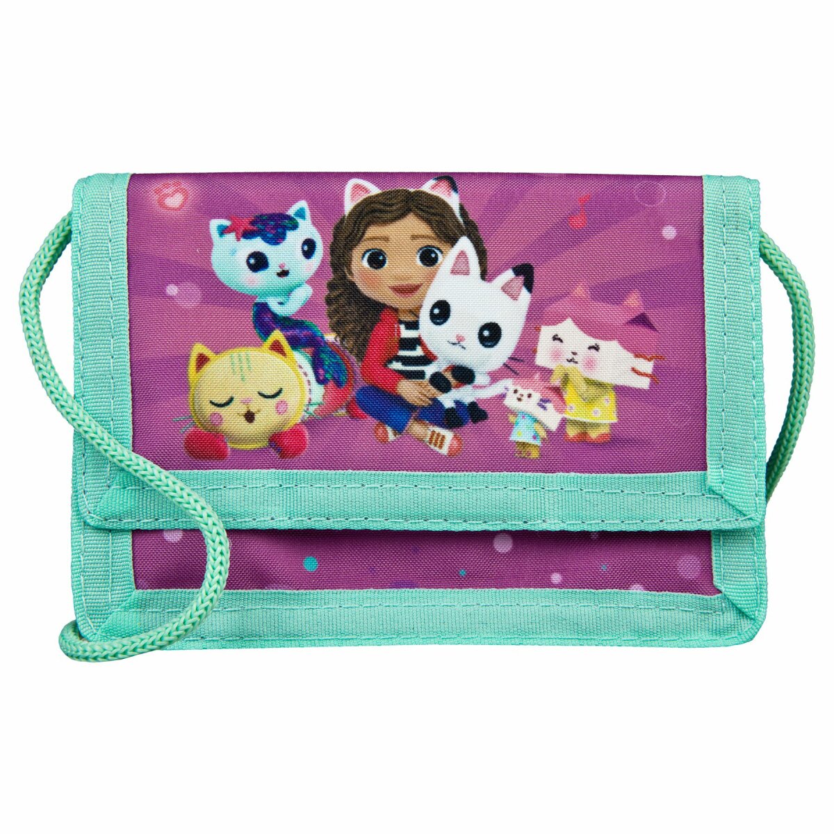 Gabby's Dollhouse Kinder-Portemonnaie Farbenfrohe und Praktische Geldbörse