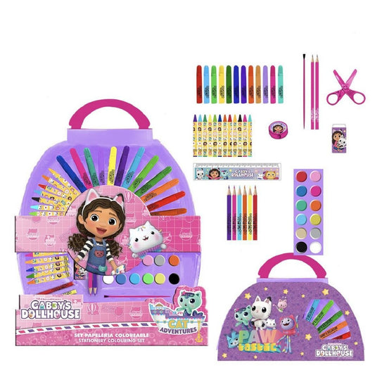 Gabby’s Dollhouse Malpaket Zeichenkit für unterwegs Künstlerische Freiheit für ihre Kinder