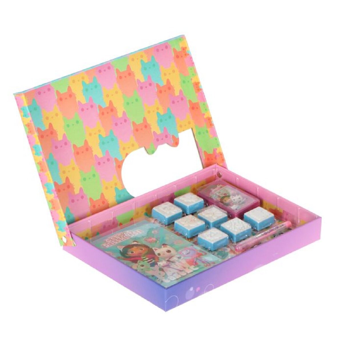 Gabby's Dollhouse Stempel-Set Kinder Bastel-Set mit Stempeln Kreative Beschäftigung für zu Hause