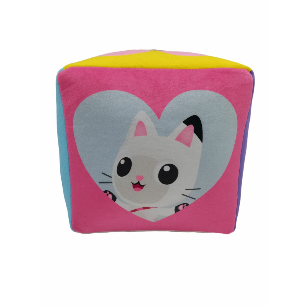 Gabby's Dollhouse Würfelkissen Gemütliches Kuschelkissen für kleine Fans