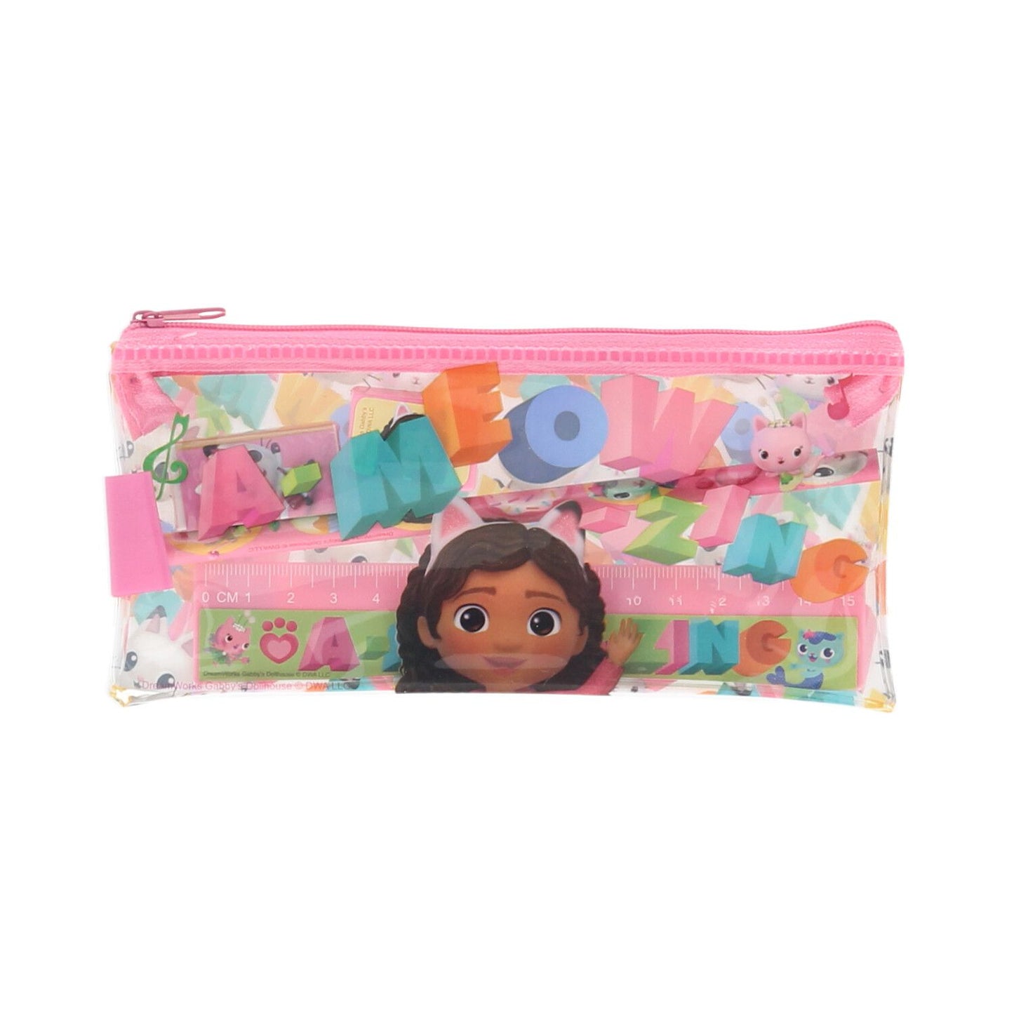 Gabby's Dollhouse Stifteetui Gefülltes Etui mit Schulutensilien
