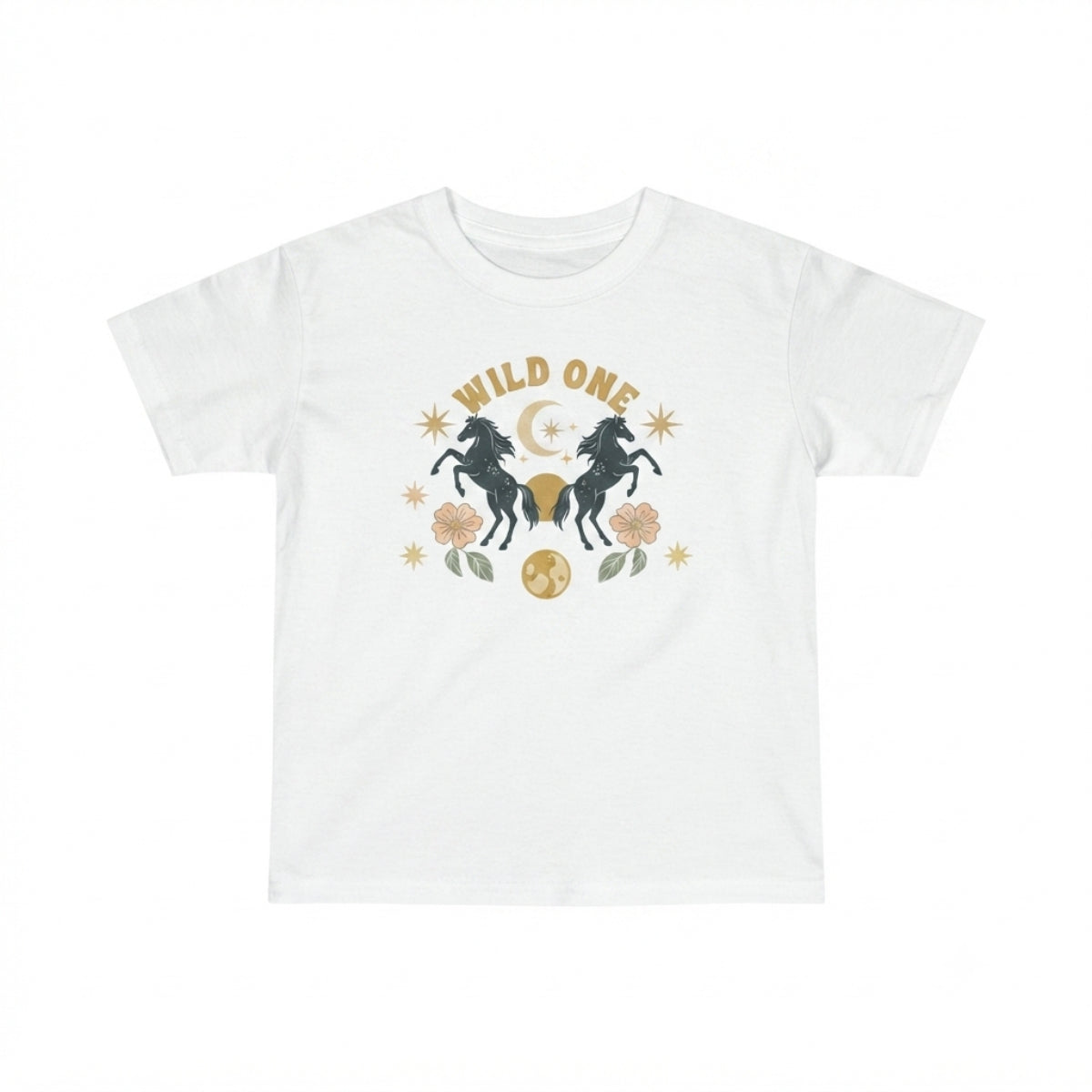 Spirit T-Shirt Baumwolle Kurzarm Mädchen Kinder Kleidung Alltag Freizeit
