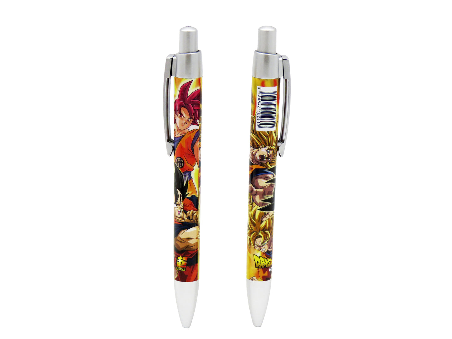 Dragon Ball 1 Stück Kugelschreiber Basic Metall Schreibstift blau Drehmechanik