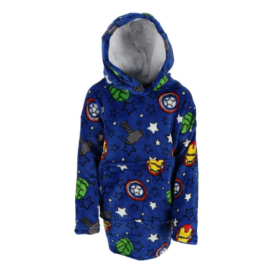 Avengers Warm Hoodie Decke – Ideal für Kinder im Alter von 7 bis 14 Jahren