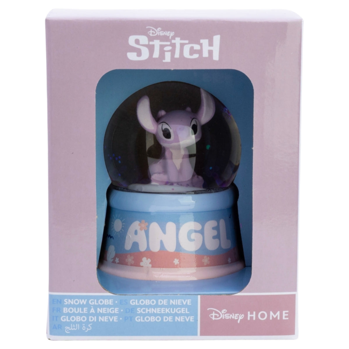Disney Angel Schneekugel mit Glasgehäuse und Geschenkverpackung