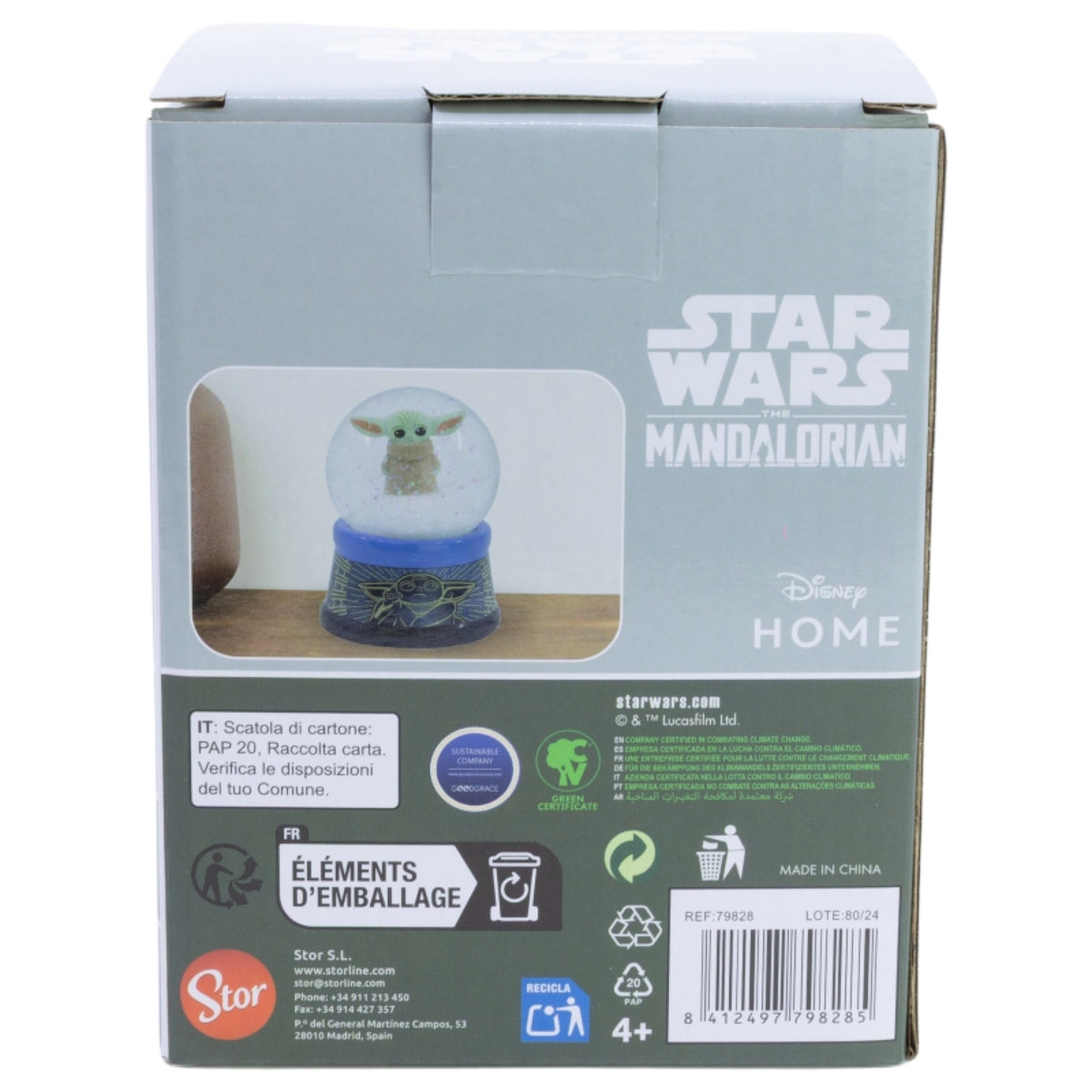 The Mandalorian Grogu Deko Schneekugel für Fans