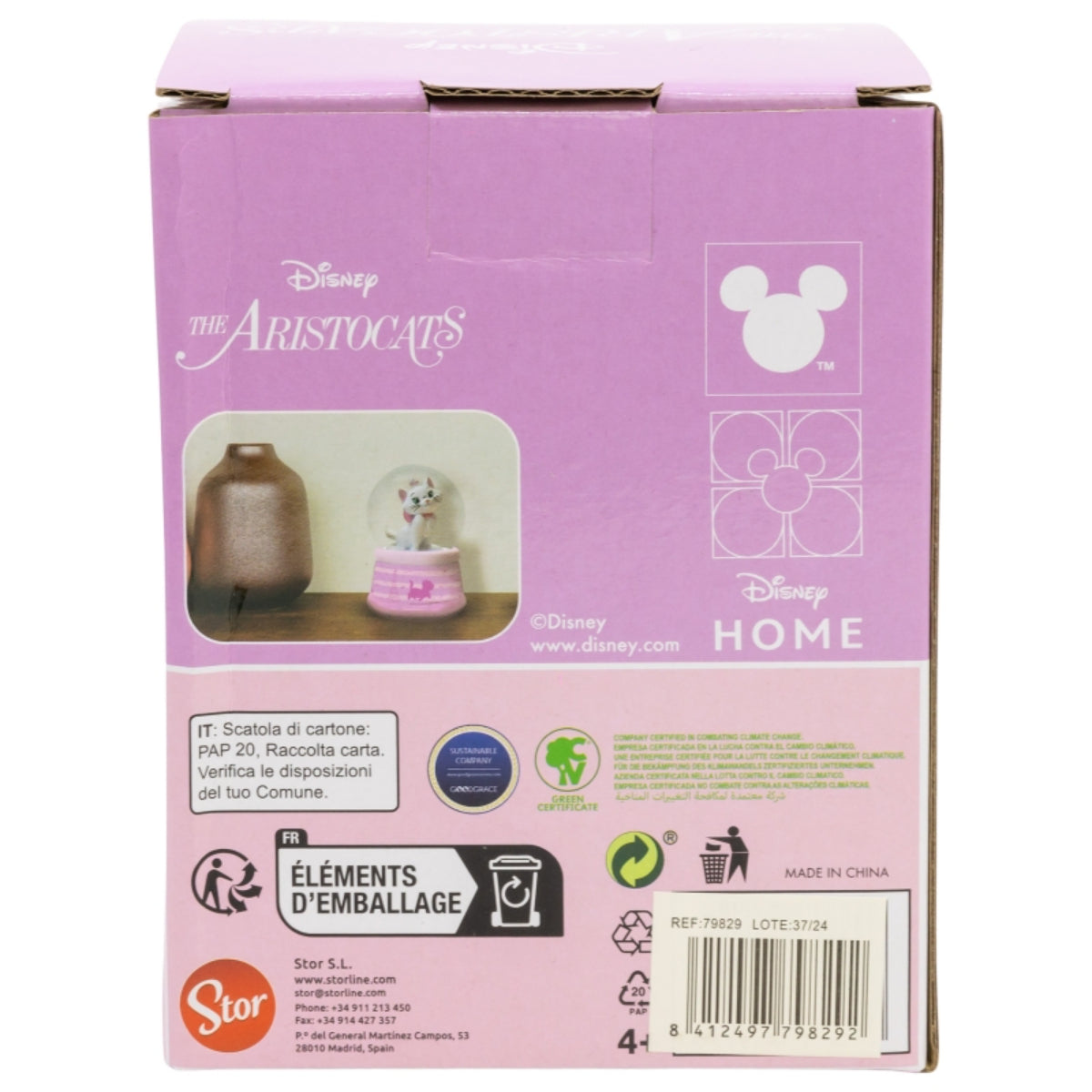 Disney Aristocats Schneekugel aus Glas für Sammlung Deko und Kinderzimmer