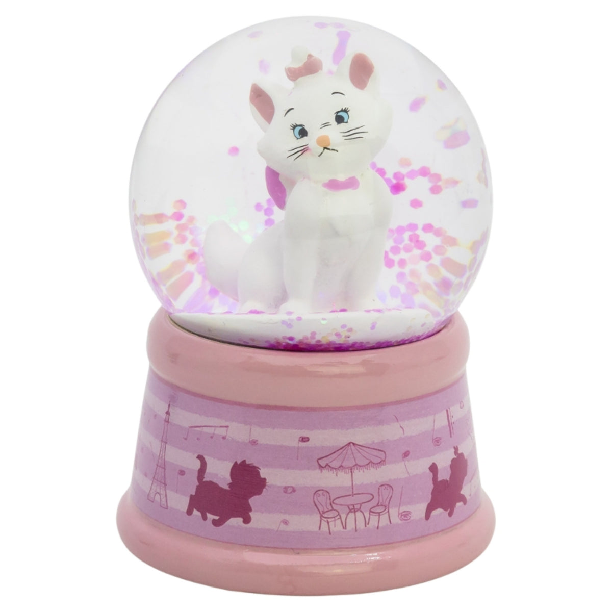 Disney Aristocats Schneekugel aus Glas für Sammlung Deko und Kinderzimmer
